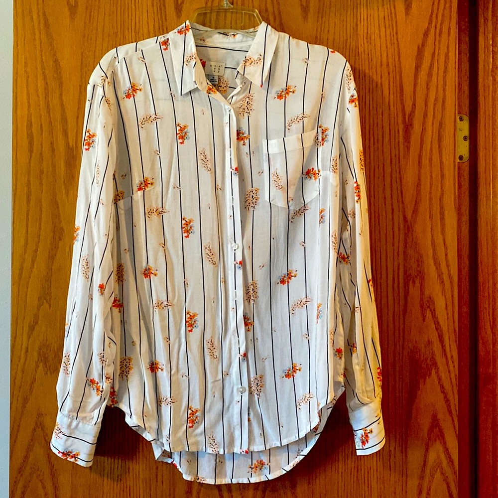 Womens floral blouse
